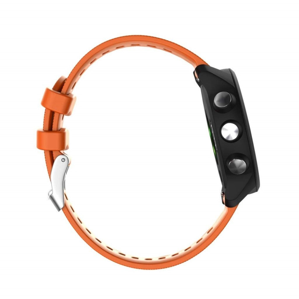 Mega smuk Universal Garmin Silikone Rem - Orange#serie_6