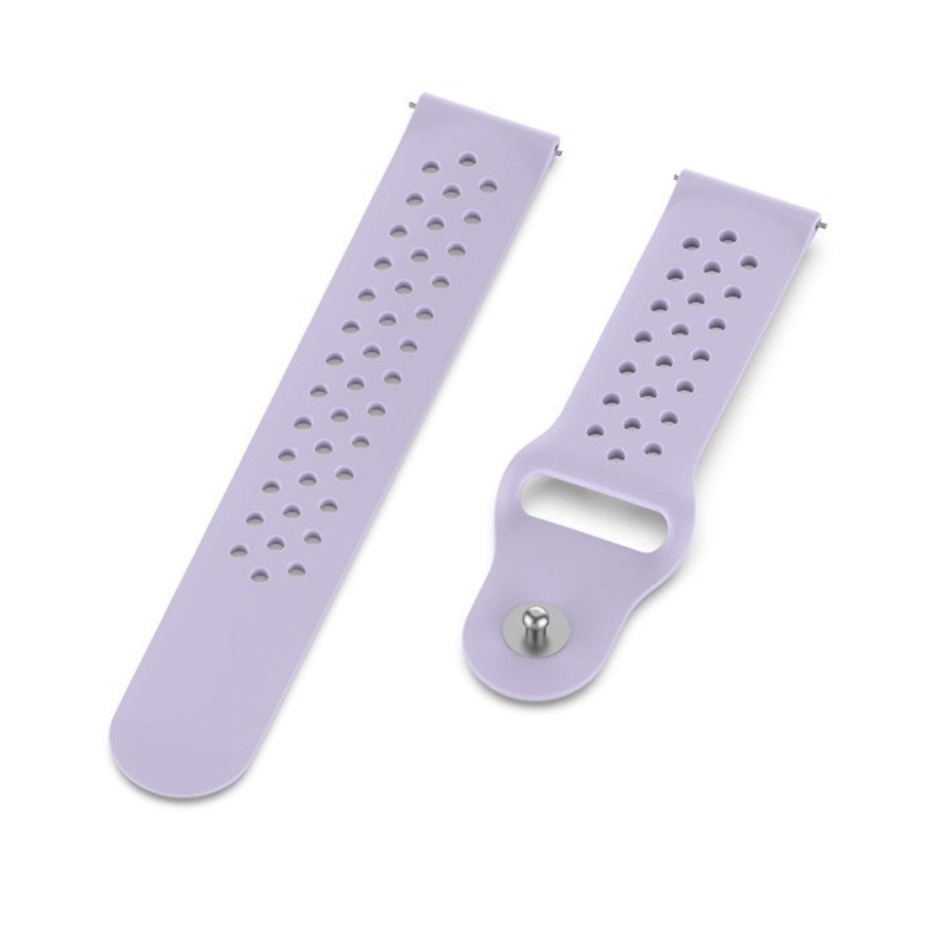 Super fed Universal Garmin Silikone Rem - Lilla#serie_8