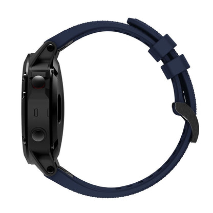 Super sejt Garmin Fenix 5 Silikone Rem - Blå#serie_11