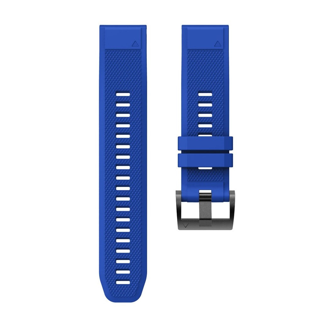 Super sejt Garmin Fenix 5 Silikone Rem - Blå#serie_9