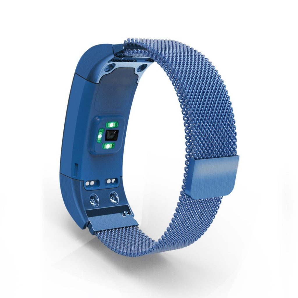 Helt vildt fed Garmin Vivosmart HR+ Metal Rem - Blå#serie_4