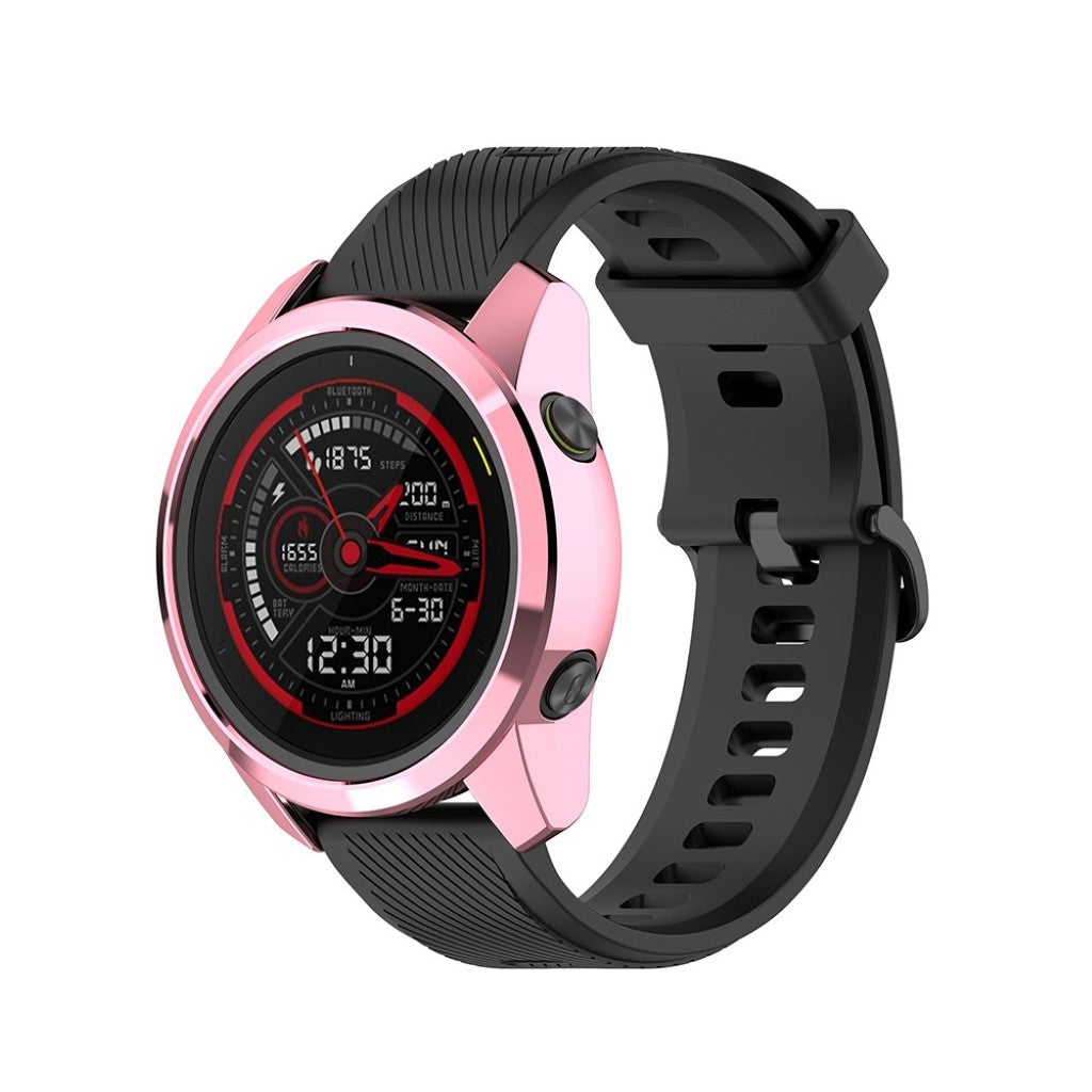 Garmin Forerunner 745 Stilfuld Silikone Bumper  - Pink#serie_2