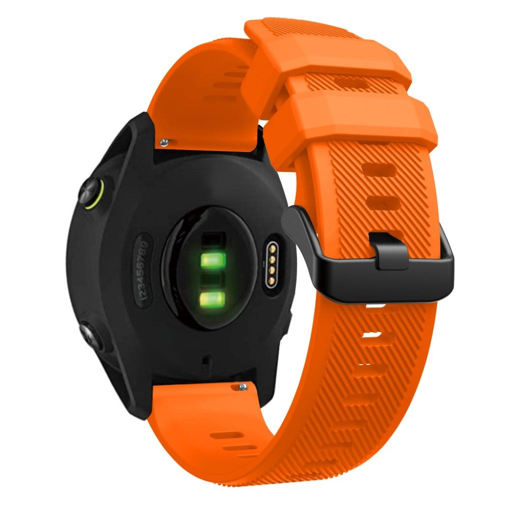 Meget fantastisk Garmin Forerunner 745 Silikone Rem - Orange#serie_7