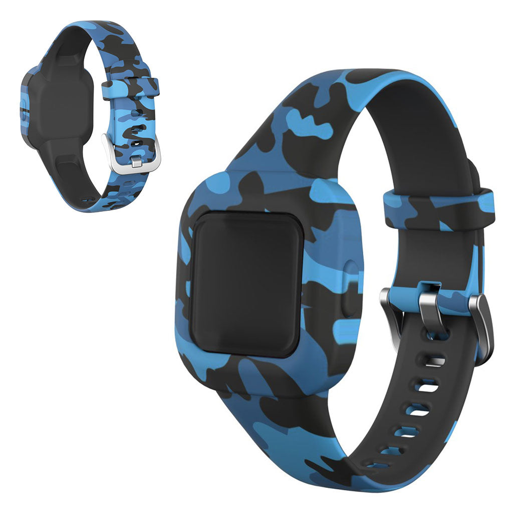 Meget kønt Garmin Vivofit Jr 3 Silikone Rem - Blå#serie_9