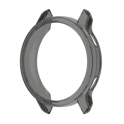 Garmin Venu 2S Gennemsigtig Silikone Bumper  - Sort#serie_3