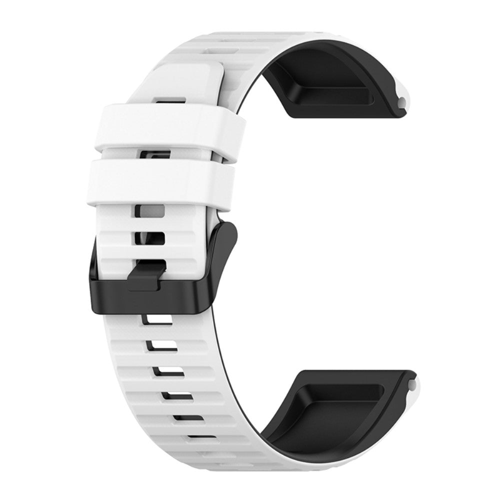 Mega pænt Universal Garmin Silikone Rem - Hvid#serie_1