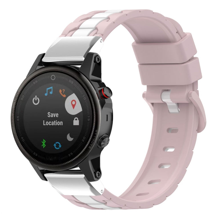 Mega skøn Universal Garmin Silikone Rem - Pink#serie_9