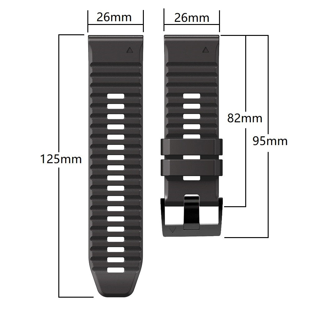 Smuk Universal Silikone Rem - Grøn#serie_6