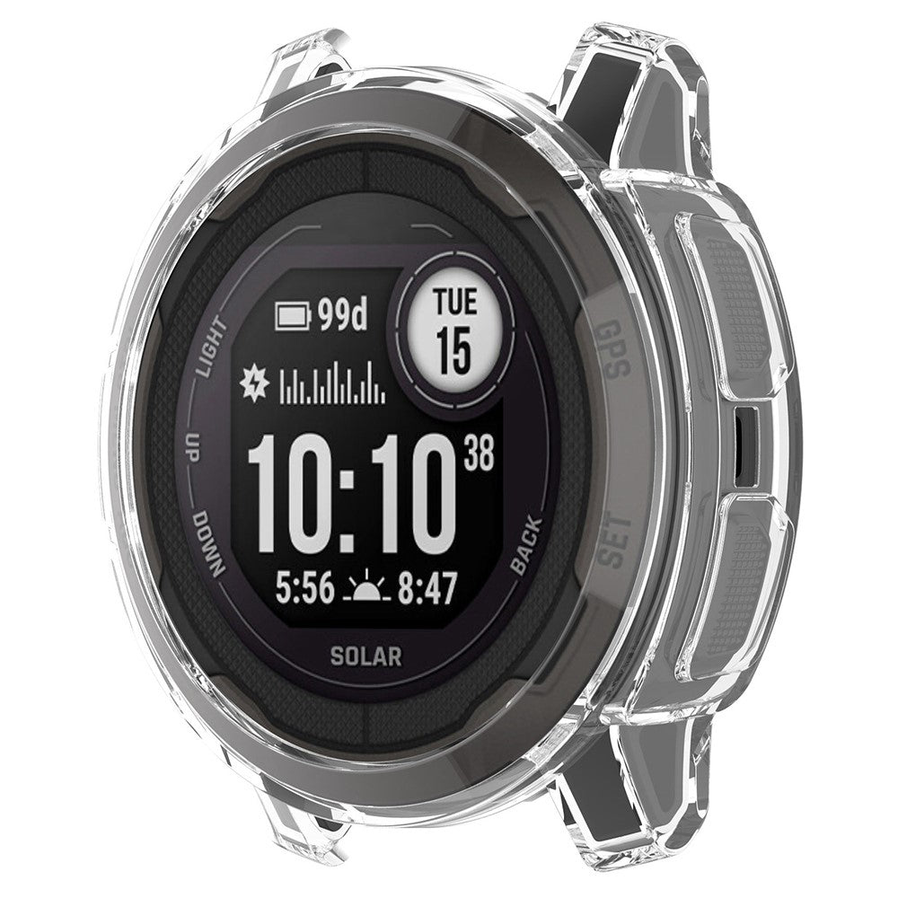 Garmin Instinct 2 Gennemsigtig Silikone Bumper  - Gennemsigtig#serie_3