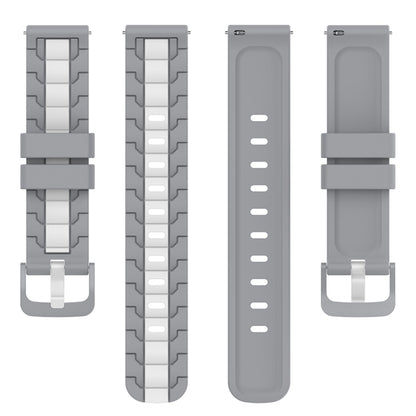  Garmin Forerunner 255 / Garmin Vivoactive HR Silikone Urrem - Sølv#serie_8