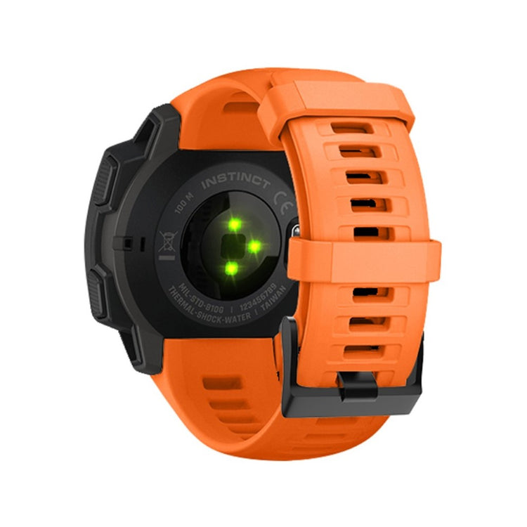 Super sejt Garmin Instinct Silikone Rem - Orange#serie_4