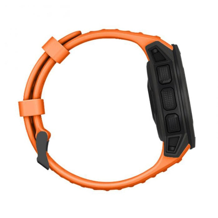 Super sejt Garmin Instinct Silikone Rem - Orange#serie_4