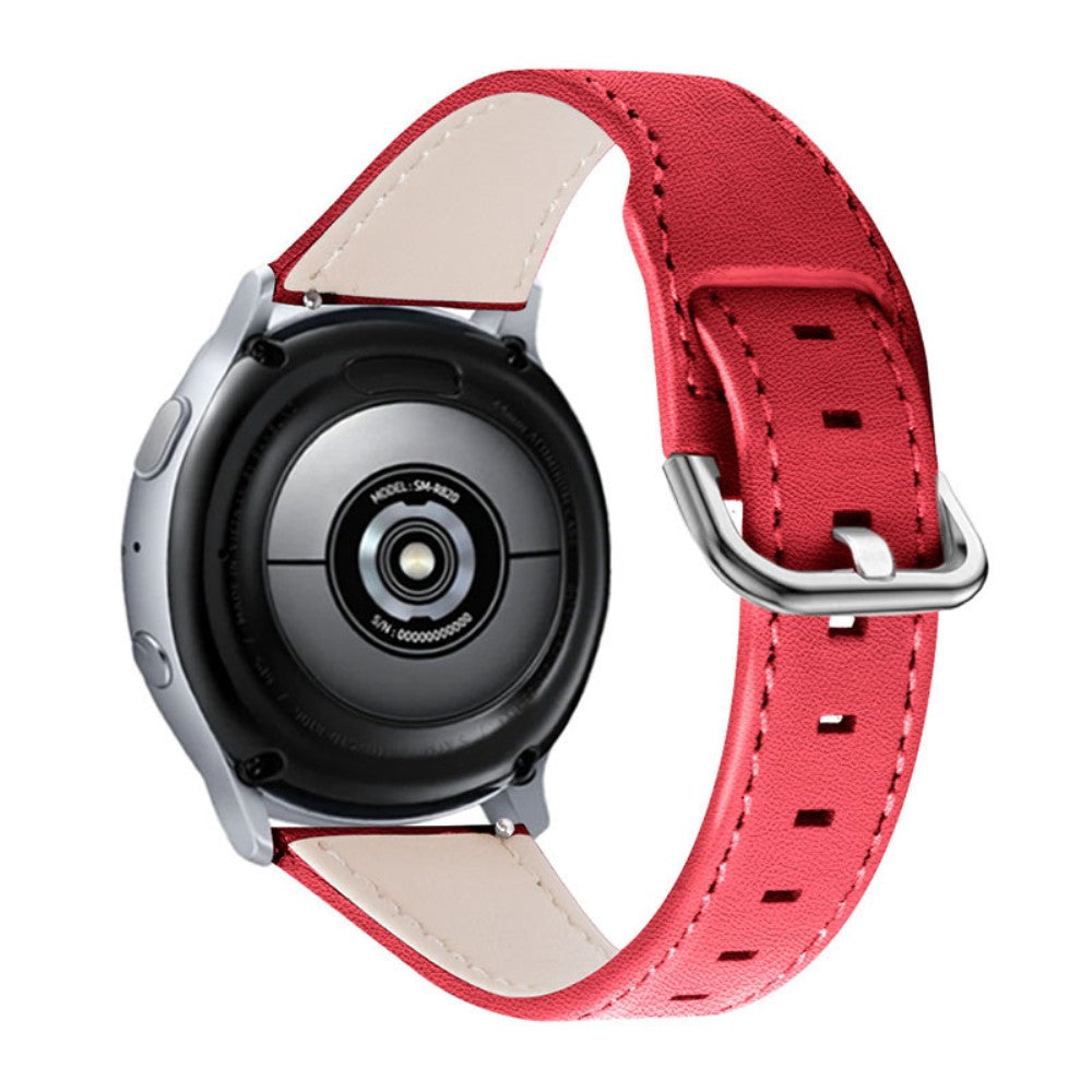  Garmin Vivoactive 3 Music / Garmin Vivoactive 3 Ægte læder Rem - Rød#serie_2