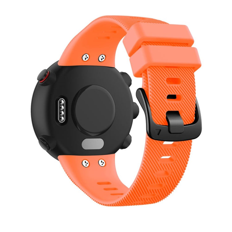 Alle tiders Garmin Forerunner 45 Silikone Rem - Orange#serie_7