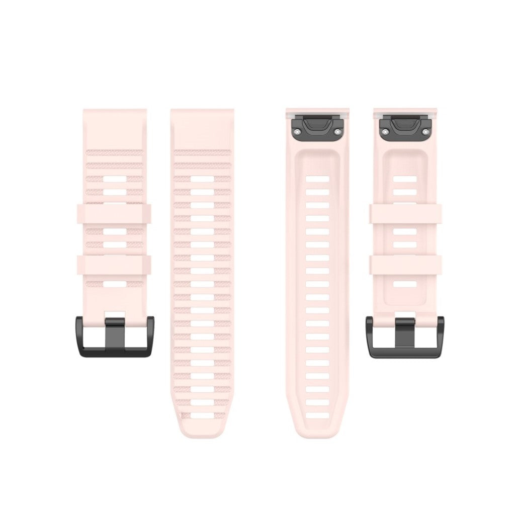 Helt vildt cool Garmin Fenix 6X Silikone Rem - Pink#serie_11