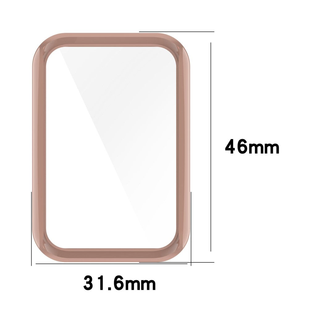Vildt Godt Oppo Band 2 Cover med Skærmbeskytter i Plastik og Hærdet Glas - Blå#serie_3
