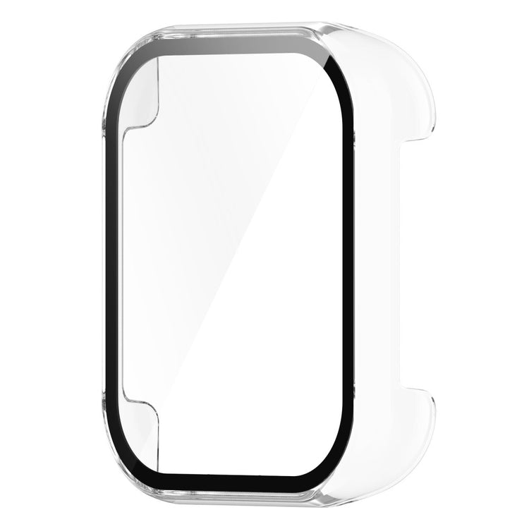 Fed Oppo Watch 2 (42mm) Cover med Skærmbeskytter i Plastik og Hærdet Glas - Hvid#serie_4
