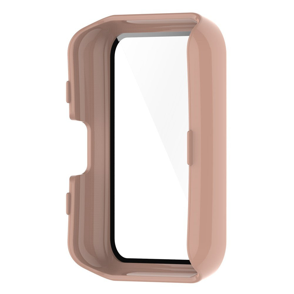 Super Pænt Oppo Watch Free Cover med Skærmbeskytter i Plastik og Hærdet Glas - Pink#serie_6