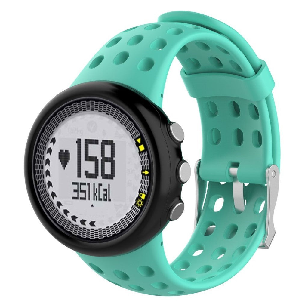 Fantastisk Suunto M1 M2 M4 M5 Silikone Rem - Grøn#serie_3