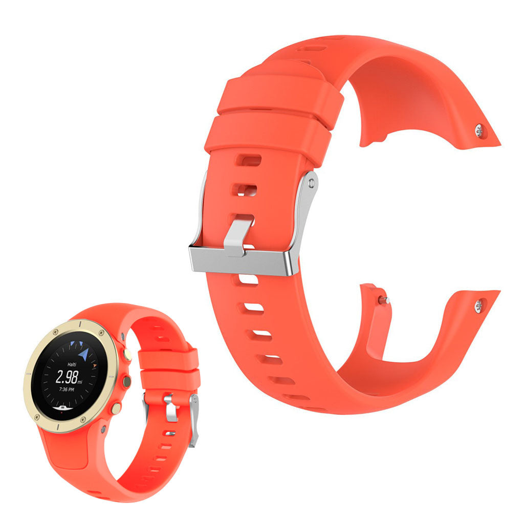 Mega fint Suunto Spartan Trainer Wrist HR Silikone Rem - Orange#serie_3