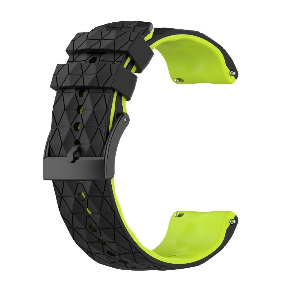 Super nydelig Universal Suunto Silikone Rem - Sort#serie_6