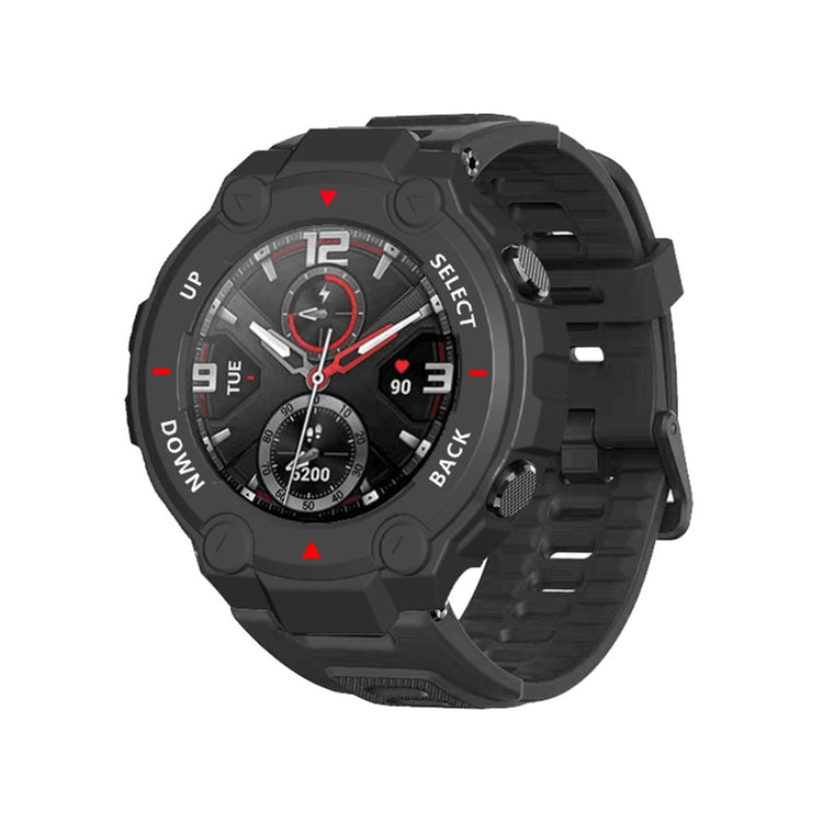 Amazfit T-Rex Pro  Silikone Bumper  - Hvid#serie_3