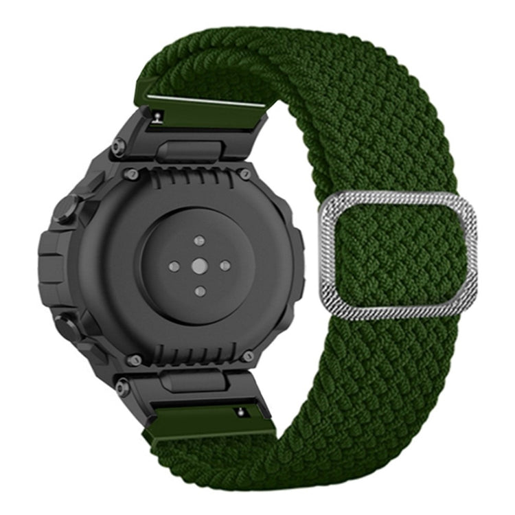 Kønt Amazfit T-Rex Pro / Amazfit Ares Nylon Rem - Grøn#serie_12