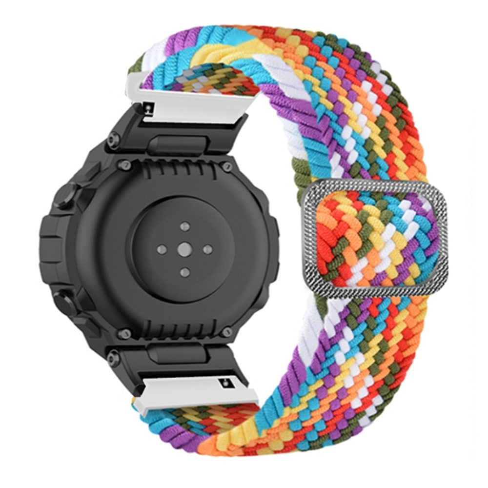 Kønt Amazfit T-Rex Pro / Amazfit Ares Nylon Rem - Flerfarvet#serie_2