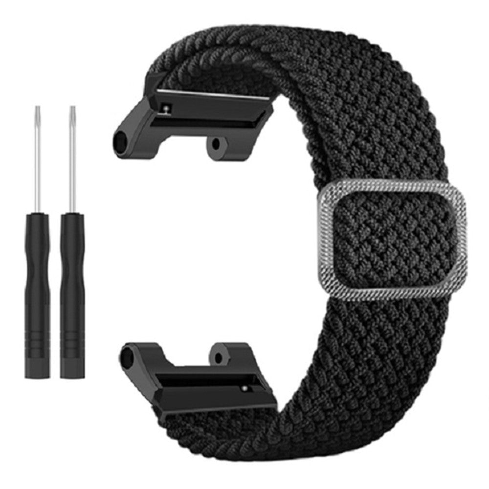 Elegant Amazfit T-Rex Pro / Amazfit Ares Stof Urrem - Sort#serie_8