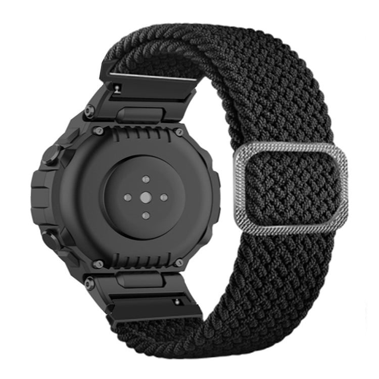 Kønt Amazfit T-Rex Pro / Amazfit Ares Nylon Rem - Sort#serie_8