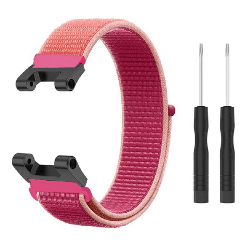 Meget flot Amazfit T-Rex Pro / Amazfit Ares Stof Urrem - Pink#serie_5