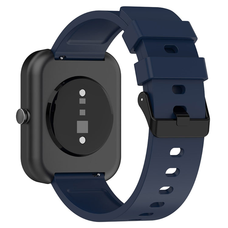 Helt vildt fed Amazfit Bip 3 / Amazfit Bip S Silikone Urrem - Blå#serie_10