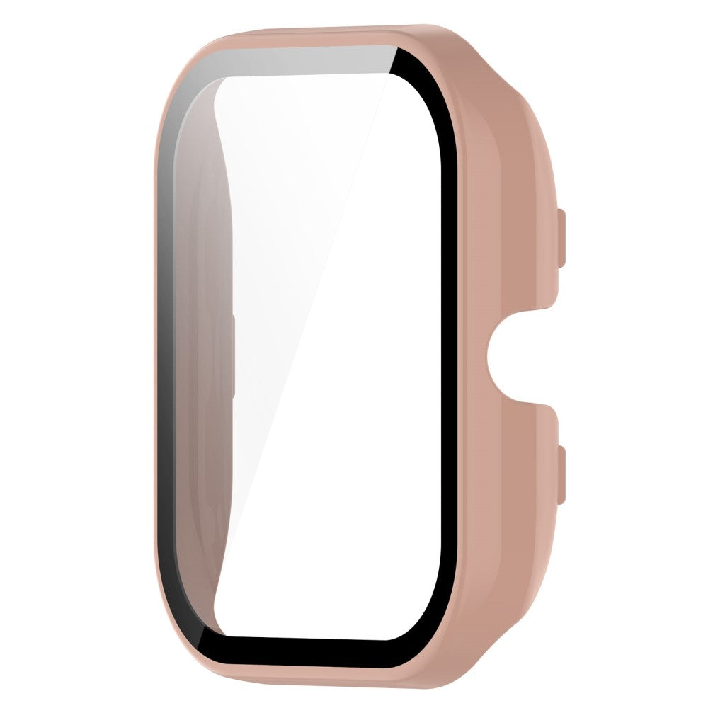 Meget Flot Amazfit GTS 4 Mini Cover med Skærmbeskytter i Plastik og Hærdet Glas - Pink#serie_6