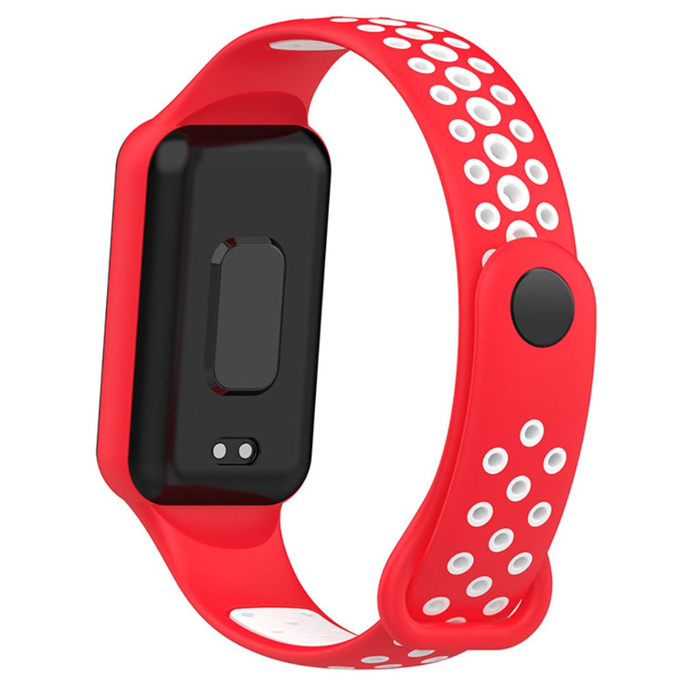 Mega flot Amazfit Band 7 Silikone Rem - Rød#serie_6