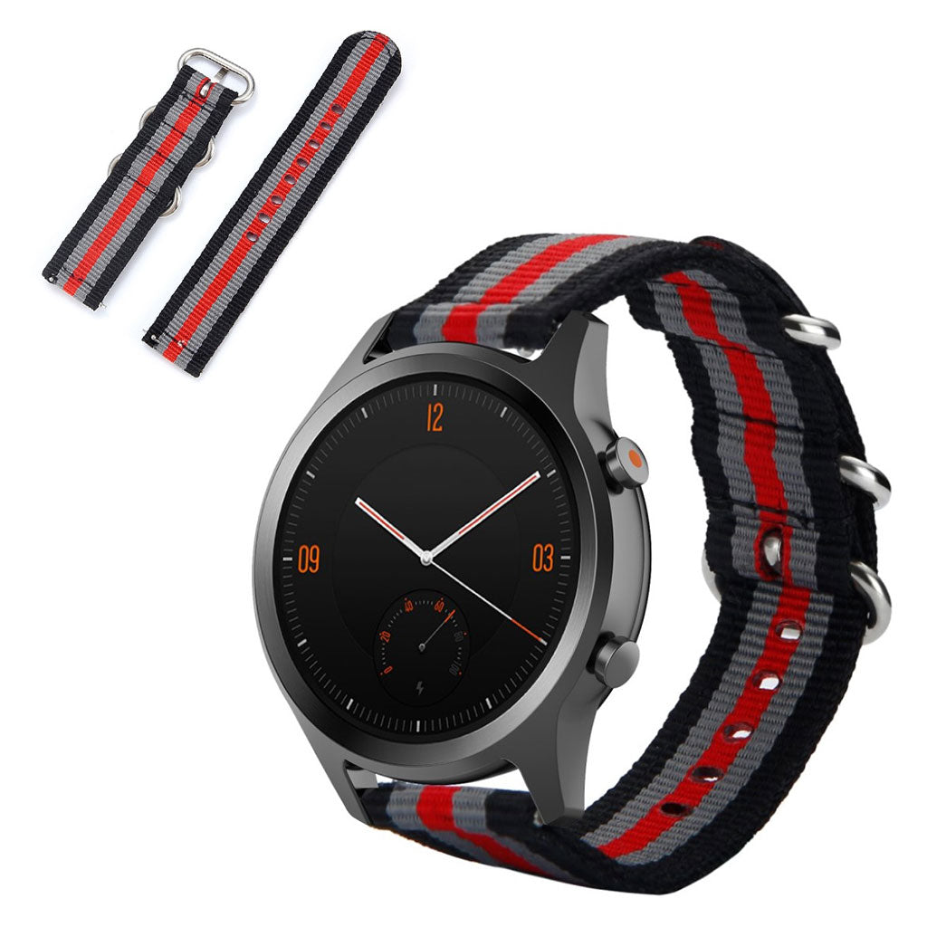 Mega cool Universal Ticwatch Nylon Rem - Flerfarvet#serie_4