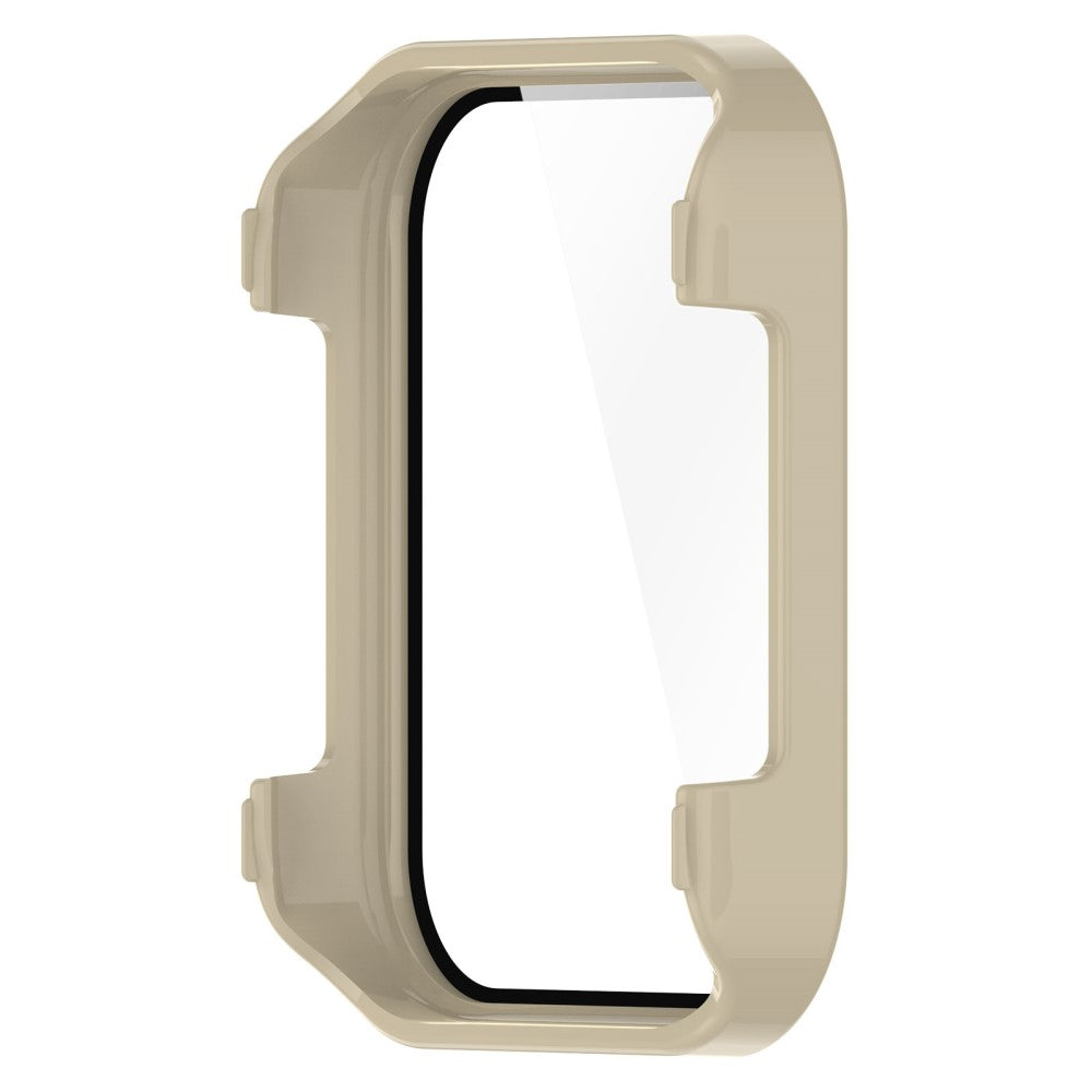 Meget Godt Realme Watch 3 Cover med Skærmbeskytter i Plastik og Hærdet Glas - Sølv#serie_5