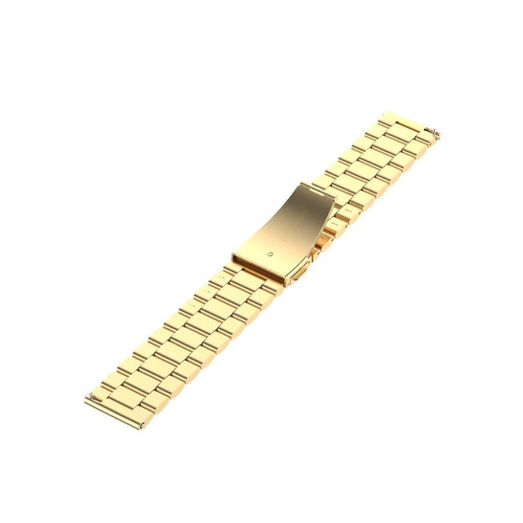 Vildt hårdfør 24mm Metal Rem - Guld#serie_2