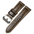 Unglaublich gut 24mm Echtes Leder armband